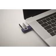   Memorie usb, 16 GB, USB-C, 2502E16423, Everestus, 5.7 x 1.9 x 1 cm, ABS, Albastru