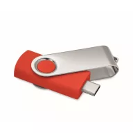   Memorie usb, 16 GB, USB-C, 2502E16424, Everestus, 5.7 x 1.9 x 1 cm, ABS, Rosu