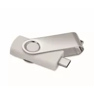  Memorie usb, 16 GB, USB-C, 2502E16425, Everestus, 5.7 x 1.9 x 1 cm, ABS, Alb