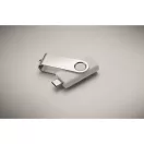 Memorie usb, 16 GB, USB-C, 2502E16425, Everestus, 5.7 x 1.9 x 1 cm, ABS, Alb