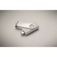   Memorie usb, 16 GB, USB-C, 2502E16425, Everestus, 5.7 x 1.9 x 1 cm, ABS, Alb