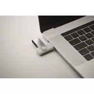   Memorie usb, 16 GB, USB-C, 2502E16425, Everestus, 5.7 x 1.9 x 1 cm, ABS, Alb