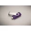 Memorie usb, 16 GB, USB-C, 2502E16430, Everestus, 5.7 x 1.9 x 1 cm, ABS, Violet