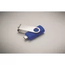Memorie usb, 16 GB, USB-C, 2502E16431, Everestus, 5.7 x 1.9 x 1 cm, ABS, Albastru regal