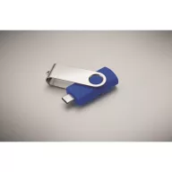   Memorie usb, 16 GB, USB-C, 2502E16431, Everestus, 5.7 x 1.9 x 1 cm, ABS, Albastru regal