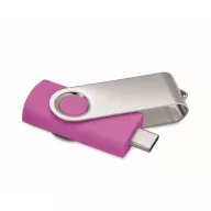   Memorie usb, 16 GB, USB-C, 2502E16432, Everestus, 5.7 x 1.9 x 1 cm, ABS, Fuchsia