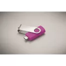 Memorie usb, 16 GB, USB-C, 2502E16432, Everestus, 5.7 x 1.9 x 1 cm, ABS, Fuchsia