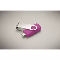   Memorie usb, 16 GB, USB-C, 2502E16432, Everestus, 5.7 x 1.9 x 1 cm, ABS, Fuchsia