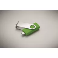   Memorie usb, 16 GB, USB-C, 2502E16433, Everestus, 5.7 x 1.9 x 1 cm, ABS, Verde lime
