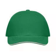   Sapca baseball, Unisex, 2502E14037, Everestus, Bumbac, Verde prairie, Alb