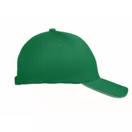   Sapca baseball, Unisex, 2502E14037, Everestus, Bumbac, Verde prairie, Alb