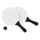 Set mic de tenis de plaja, materiale multiple, black