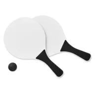 Set mic de tenis de plaja, materiale multiple, black