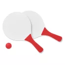 Set mic de tenis de plaja, materiale multiple, red