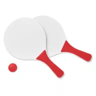 Set mic de tenis de plaja, materiale multiple, red