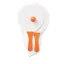 Set mic de tenis de plaja, materiale multiple, orange