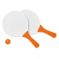Set mic de tenis de plaja, materiale multiple, orange