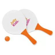 Set mic de tenis de plaja, materiale multiple, orange