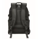 Rucsac laptop 15 inch, 2401E15781, Everestus, 45x31x18.5 cm, rPET, Negru