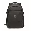 Rucsac laptop 15 inch, 2401E15781, Everestus, 45x31x18.5 cm, rPET, Negru