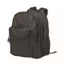 Rucsac laptop 15 inch, 2401E15795, Everestus, 32x21.5x43 cm, rPET, Negru