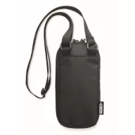   Geanta sport, 2401E15550, Everestus, 10x2.5x20 cm, rPET, Negru