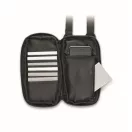 Geanta sport, 2401E15550, Everestus, 10x2.5x20 cm, rPET, Negru
