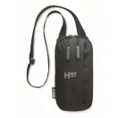 Geanta sport, 2401E15550, Everestus, 10x2.5x20 cm, rPET, Negru