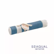   Prosop de plaja, 2401E15888, Seaqual, 70x140 cm, Bumbac, Poliester, Turcoaz