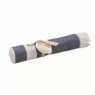   Prosop de plaja 2401E15731, Seaqual, 100x170 cm, Bumbac, Poliester, Albastru