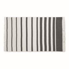   Prosop de plaja 2401E15732, Seaqual, 100x170 cm, Bumbac, Poliester, Gri