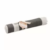   Prosop de plaja 2401E15732, Seaqual, 100x170 cm, Bumbac, Poliester, Gri