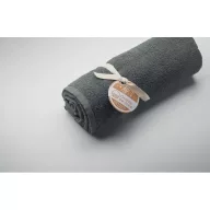   Prosop de baie, 2401E15745, Seaqual, 70x140 cm, Bumbac, Poliester, Gri