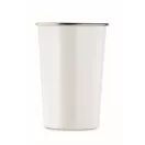 Pahar 300 ml, 2401E15456, Everestus, Ø7.5x10.5 cm, Otel, Alb