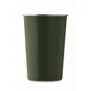Pahar 300 ml, 2401E15455, Everestus, Ø7.5x10.5 cm, Otel, Verde inchis