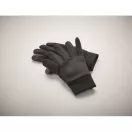 Manusi sport tactile, 2401E15617, Everestus, 14.5x23 cm, Poliester, Negru