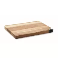   Tocator alimente 2401E16062, Everestus, 24.5x17.5x1.5 cm, Lemn, Natur