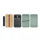 Caserola pentru pranz, Everestus, 2610E17301, 400 ml, 18x10x9.5 cm, Polipropilena, Verde menta