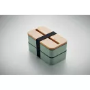 Caserola pentru pranz, Everestus, 2610E17301, 400 ml, 18x10x9.5 cm, Polipropilena, Verde menta