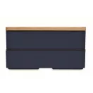 Cutie pranz, 400 ml, 2509E15394, Everestus, 18x10x9.5 cm, Polipropilena, Albastru marin francez