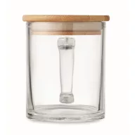   Cana 300 ml, 2401E15457, Everestus, 11x10 cm, Sticla, Transparent