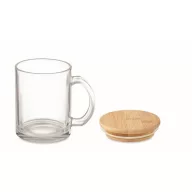   Cana 300 ml, 2401E15457, Everestus, 11x10 cm, Sticla, Transparent