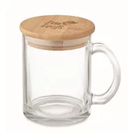   Cana 300 ml, 2401E15457, Everestus, 11x10 cm, Sticla, Transparent