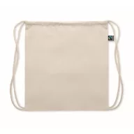   Saculet cu snur, 2401E15530, Everestus, 37x41 cm, Bumbac, Bej