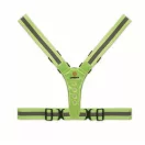 Centura de corp reflectorizanta reglabila, 2401E15479, Everestus, 50x44 cm, Poliester, Verde neon