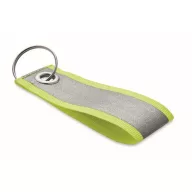   Breloc reflectorizant, 2401E15405, Everestus, 8.5x3 cm, Poliester, Galben neon