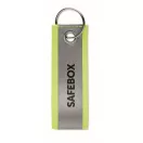 Breloc reflectorizant, 2401E15405, Everestus, 8.5x3 cm, Poliester, Galben neon