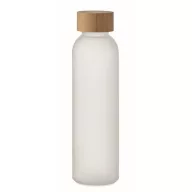   Sticla de apa sport 500 ml, 2401E15984, Everestus, Ø6x22 cm, Sticla, Alb transparent
