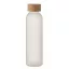 Sticla de apa sport 500 ml, 2401E15984, Everestus, Ø6x22 cm, Sticla, Alb transparent
