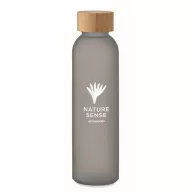   Sticla de apa sport 500 ml, 2401E15983, Everestus, Ø6x22 cm, Sticla, Gri transparent